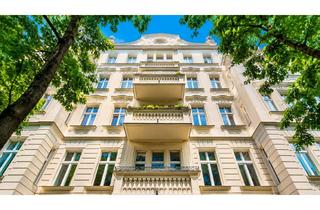 Wohnung kaufen in Kurfürstendamm, 10711 Wilmersdorf, 139 m² BERLINER ALTBAUPERLE • 4 ZIMMER • STUCK • BALKON • AUFZUG • NAHE KURFÜRSTENDAMM