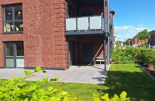 Wohnung kaufen in 21337 Lüneburg, reserviert - 3 Zi-EG-Wohnung mit riesiger Süd-West-Terrasse im Hanseviertel von Lüneburg