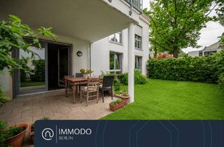 Wohnung kaufen in 12205 Lichterfelde, Garten-Liebhaber aufgepasst - Barrierefreie 3 Zi-Neubau-Wohnung mit Terrasse & Garten