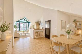 Wohnung kaufen in 82024 Taufkirchen, Stilvolle Dachgeschosswohnung mit Sonnenbalkon!