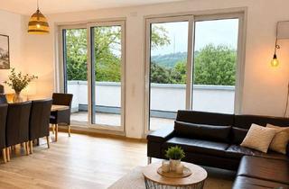 Penthouse mieten in Obere Dorfstraße, 57074 Siegen, Exklusives Neubau-Penthouse mit großem Balkon, 4 Zimmer & Blick ins Grüne