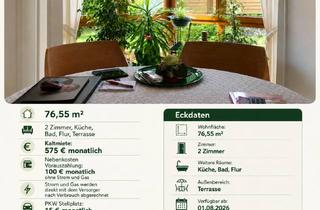 Wohnung mieten in Im Hohen Felde 12, 37671 Höxter, Energieeffiziente Erdgeschosswohnung mit Terrasse in Bestlage Höxter