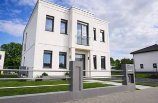Villa kaufen in 14974 Ludwigsfelde, Architektonische Eleganz im Rousseau Park. Exklusive Neubau-Stadtvilla ist bezugsfertig!