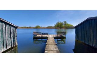Haus kaufen in Zum Papensee 45, 18299 Hohen Sprenz, Wohnbungalow auf Eigentumsland mit Bootssteg/Bootshausnutzung direkt am Hohen Sprenzer See zu verk.