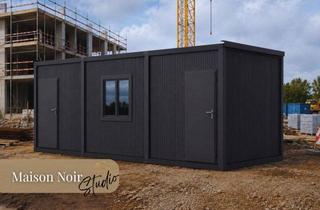 Gewerbeimmobilie kaufen in 31737 Rinteln, Moderner Wohncontainer in Anthrazit mit Bad - (inkl. MwSt. & zzgl.Fracht)