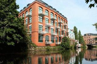 Gewerbeimmobilie mieten in Nonnenstraße 5c, 04229 Leipzig, BUERO.flächen in lichtdurchflutetem Loftensemble 250 - 896 m² am Wasser mitten in Plagwitz