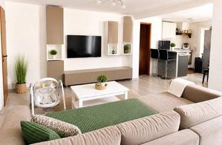 Wohnung mieten in Zeppelinstraße 15, 66117 Saarbrücken, Außergewöhnliche Maisonette-Wohnung über drei Ebenen mit Terrasse, Klimaanlage & Stellplatz