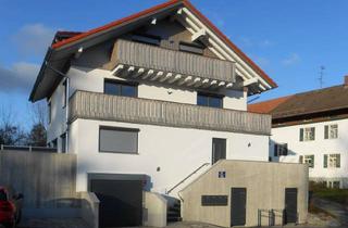 Wohnung mieten in Miesbacher Straße 23 a, 83607 Holzkirchen, Neubau 2023 – 3-Zimmer Wohn., 1.OG, 90 m², sonnig; große Südterr., Nordb.(je 50%); TG-Einzel