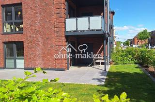 Wohnung kaufen in 21337 Lüneburg, RESERVIERT - 3 Zi-EG-Wohnung mit riesiger Süd-West-Terrasse im Hanseviertel von Lüneburg