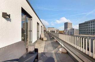 Penthouse kaufen in 10623 Berlin, Berlin - Zwischen Spree & Tiergarten: Neubau-PTH mit Dachterrasse, Aufzug, Garagenstellplatz & 270°-Blick