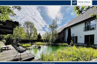 Haus kaufen in 35423 Lich, Lich - Natürlich Geborgen - zentral gelegenes Passivhaus mit Naturgarten und Schwimmteich