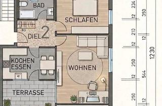 Wohnung kaufen in 88255 Baienfurt, Baienfurt - Sonnige 2-Zimmer-Eigentumswohnung mit Dachterrasse Baindt
