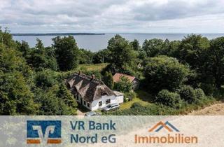 Einfamilienhaus kaufen in 24977 Westerholz, Westerholz - Reetgedecktes Einfamilienhaus in traumhafter Lage an der Flensburger Förde
