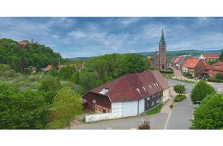 Mehrfamilienhaus kaufen in 37412 Herzberg, Herzberg - Voll vermietetes Mehrfamilienhaus mit Garagen, Scheune, viel Nutzfläche & zusätzlichem Baugrundstück direkt am See