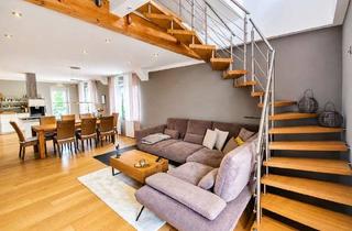 Wohnung kaufen in 44649 Wanne, Architektonisches Schmuckstück: Großzügige Maisonette mit Dachterrasse und eigener Garage