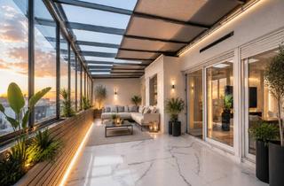 Wohnung kaufen in 60435 Preungesheim, Modernisierte 4-Zimmer-Eigentumswohnung mit Dachterrasse und smarter Technik