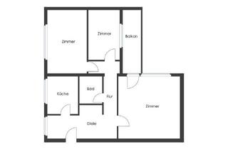 Wohnung kaufen in Nollendorfplatz, 10783 Schöneberg, Saniert, mit großem Südwest-Balkon- nahe Yorckstraße und Nollendorfplatz-