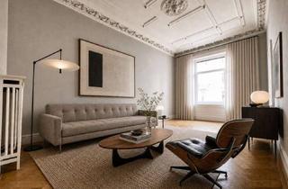 Wohnung kaufen in Unterlindau 66, 60323 Westend-Süd, Stilvolle Bel Étage mit 2 Balkonen im repräsentativen Altbau - eine seltene Gelegenheit im Westend