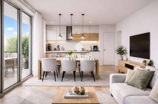 Wohnung kaufen in 67269 Grünstadt, Moderne 4-Zimmer-Wohnung im 1. OG mit Lift