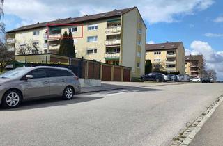 Wohnung kaufen in 78166 Donaueschingen, 3-Zi, ca. 87qm, Etagenwohnung mit Südbalkon, Garage & Stellplatz