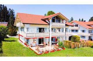 Wohnung kaufen in 86983 Lechbruck, Bergluft schnuppern, Panorama genießen: Erdgeschosswohnung mit Terrasse