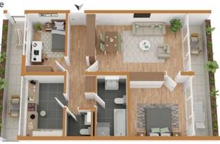 Wohnung mieten in Südring, 97828 Marktheidenfeld, Modernisierte 3-Zimmer-Wohnung mit Balkon und EBK in Marktheidenfeld