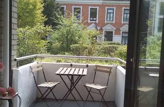 Wohnung mieten in Mittelweg 114, 20149 Harvestehude, Möbliertes Apartment mit Südbalkon und grossem Schwimmbad nahe Alster
