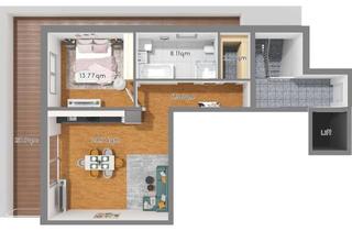 Penthouse mieten in Bätznerstraße 46, 75323 Bad Wildbad, NEUBAU: Wunderschöne 2-Zi.-Penthouse-Wohnung mit Terrasse