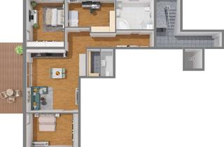 Wohnung mieten in Bätznerstraße 46, 75323 Bad Wildbad, NEUBAU: Wunderschöne 4-Zi.-Wohnung mit Terrasse und tollem Garten