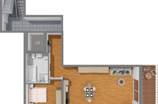 Penthouse mieten in Bätznerstraße 46, 75323 Bad Wildbad, NEUBAU: Wunderschöne 2-Zi.-Penthouse-Wohnung mit Terrasse und einem atemberaubenden Ausblick