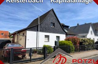 Mehrfamilienhaus kaufen in 65451 Kelsterbach, Vermietetes Mehrfamilienhaus mit Nebengebäude Garten in zentraler Lage von Kelsterbach