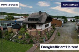 Anlageobjekt in 66450 Bexbach, Einfamilienhaus mit toller Gartenanlage und vielseitig nutzbarer Lagerhalle im Gewerbegebiet