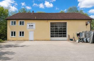 Büro zu mieten in 85435 Erding, Betriebsgelände mit Lagerhalle, Büros und Lagerplatz