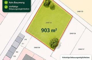 Grundstück zu kaufen in 85098 Großmehring, Ca. 903 qm - KEIN BAUZWANG! * PREMIUM-BAUGRUNDSTÜCK IN Großmehring *