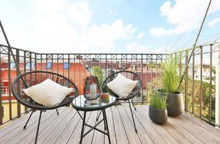 Immobilie mieten in Thalkirchner Straße 80, 80337 Ludwigsvorstadt-Isarvorstadt, Perfekt möbliert im Stadtpalais - Wohnung "Firenze" - 4. Etage, 3 Zimmer, Balkon - Fitness & Sauna