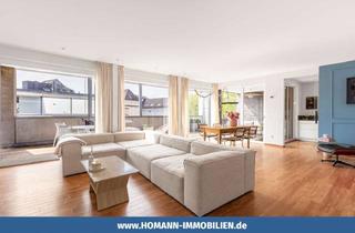 Penthouse kaufen in 48145 Mauritz, Exklusive Stadtoase: Luxus-Penthouse mit Kamin & XXL-Dachterrasse in Promenaden-Nähe!