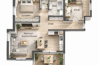 Wohnung mieten in 89250 Senden, Hochwertige 3- Zimmer Wohnung Neuwertig Energieeffizient BLK TG