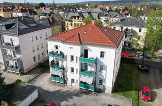 Wohnung mieten in Erna-Scholz-Str., 01809 Heidenau, moderne 2-Zimmer-Wohnung im historischen Altbau mit Balkon und Garage