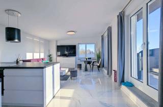 Wohnung mieten in 80937 Am Hart, Moderne voll möblierte 2-Zimmer-Wohnung mit Tiefgarage, Dachterrasse & Garten in Schwabing Nord