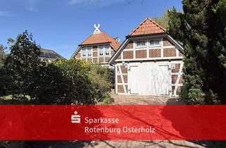 Haus kaufen in 27419 Sittensen, Charmantes Fachwerkhaus mit Kamin & großem Nebengebäude