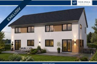 Haus kaufen in 90574 Roßtal, VON POLL | Neubau DHH (Nr. 1): Zentral, ruhig & individuell gestaltbar