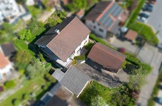 Haus kaufen in 74379 Ingersheim, Wohnen, Arbeiten, Sammeln - Haus mit Einliegerwohnung, Scheune u. Doppelgarage auf großem Grundstück