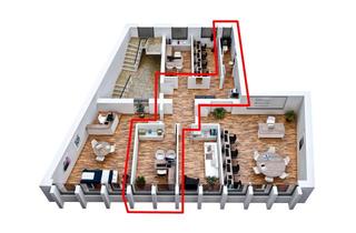 Büro zu mieten in Salzstr., 79098 Altstadt, Schöner, heller Büroraum direkt am Bertoldsbrunnen: 355€ Warm - ca.13m² + 20m² Foyer, Teek.,WC