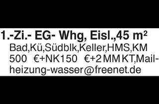 Wohnung mieten in 73054 Eislingen, 1.-Zi.-Whg