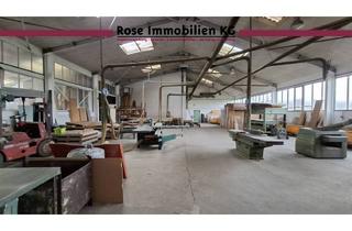 Büro zu mieten in 31675 Bückeburg, ROSE IMMOBILIEN KG: Kaltlager mit Büro- und Sozialfläche zu vermieten