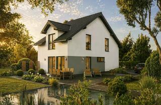 Doppelhaushälfte kaufen in 73037 Göppingen, Göppingen - Traumhafte Neubau-Doppelhaushälfte in begehrter Ortsrandlage von Göppingen-Holzheim - Modernes FingerHaus mit herrlicher Aussicht