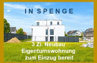 Wohnung kaufen in 33739 Bielefeld, Bielefeld - IN SPENGE: 3 Zi. Neubau - ETW. Zum Einzug bereit. Mit Südbalkon.