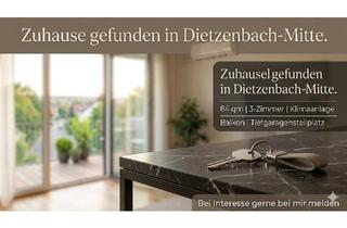 Wohnung kaufen in 63128 Dietzenbach, Dietzenbach - 3-Zimmer Eigentumswohnung mit Balkon und TG