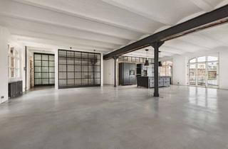 Loft kaufen in Anklamer Straße 32, 10115 Mitte, Am Arkonaplatz: Loft mit herausragender Ausstattung, West-Balkon, Wintergarten, Fahrstuhl, Kamin, We