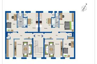 Wohnung mieten in Iburger Straße 61-63, 49082 Schölerberg, Moderne 3-Zimmer Wohnung im 2. OG in Osnabrück-Schölerberg